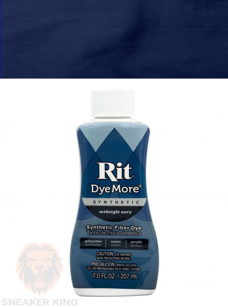 Барвник для синтетичних тканин Rit DyeMore Midnight Navy, 207 мл